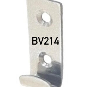 SOPORTE VIDRIO C/ TOPE FIJO 6 MM A.I