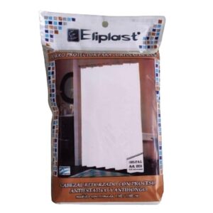 PROTECTOS CORTINA DE BAÑO 30 MICRONES BLANCA