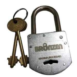 CANDADO BRONZEN DOBLE PALETA