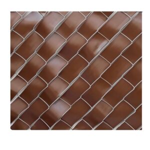 CINTA P/ CERCO 5CM CUBRE 20MT CUADRADOS MARRON --