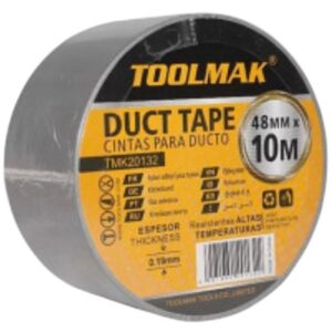 CINTA DUCT TAPE 4,8 X 10 GRIS