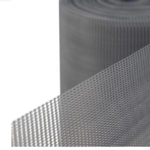 TEJIDO MOSQUITERO PLASTICO GRIS 0,80 MT X 30 MTS --