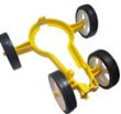 CARRITO PARA BORDEADORA 4 RUEDAS