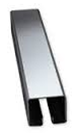 RIEL PUERTA CORREDIZA SUPERIOR 164 CINCADO  (3 MTS) --