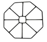 BASE PARA TANQUE 109 X 109 /1100 lts ..