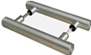 MANIJON ACERO INOXIDABLE DOBLE 300 MM --