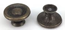 TIRADOR BOTON BRONCE VIEJO --