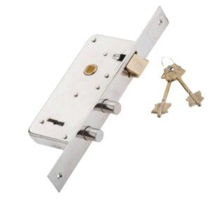 CERRADURA PRIVE 2001 DOBLE PERNO IZQ (caja 148 mm X 73 mm)--