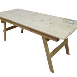 TABLON CON PATAS MADERA 0,70 MTS X 2,10 MTS ..